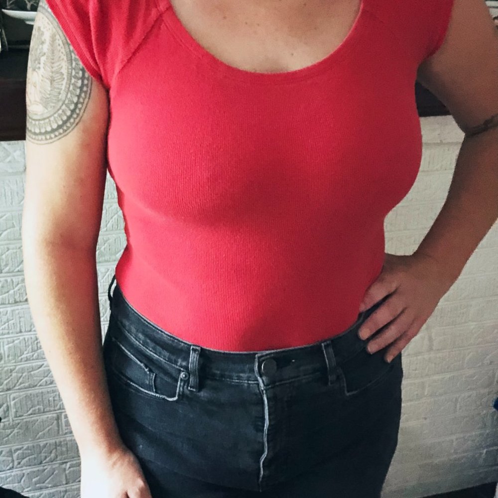 Women's Pink Bodysuit